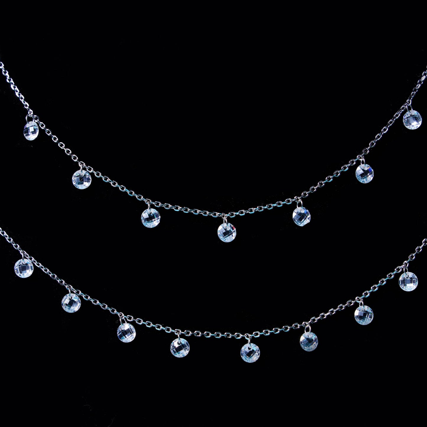 Raisaa 925 Queen's Necklace - Two layered