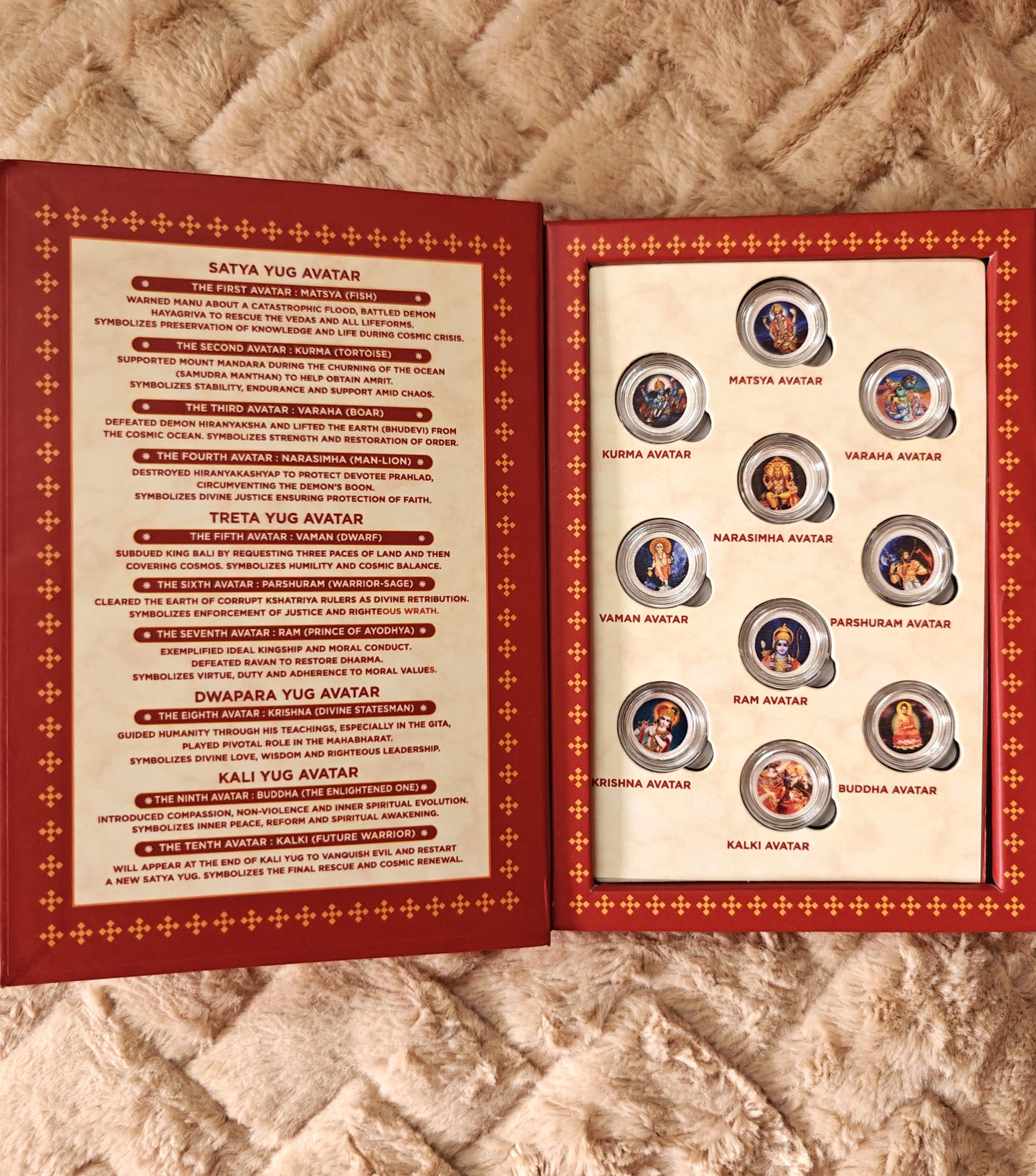 Dashavatar Coin Set