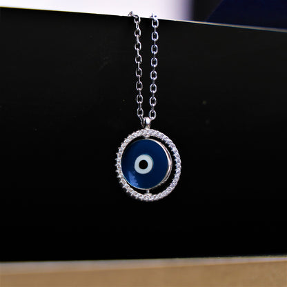 Rotating Evil Eye Pendant