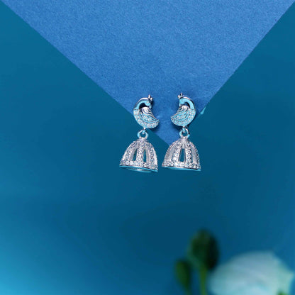 Raisaa 925 Elegant South India Style Jhumki