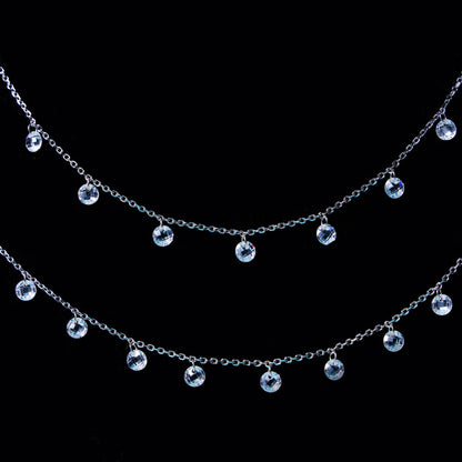Raisaa 925 Queen's Necklace - Two layered